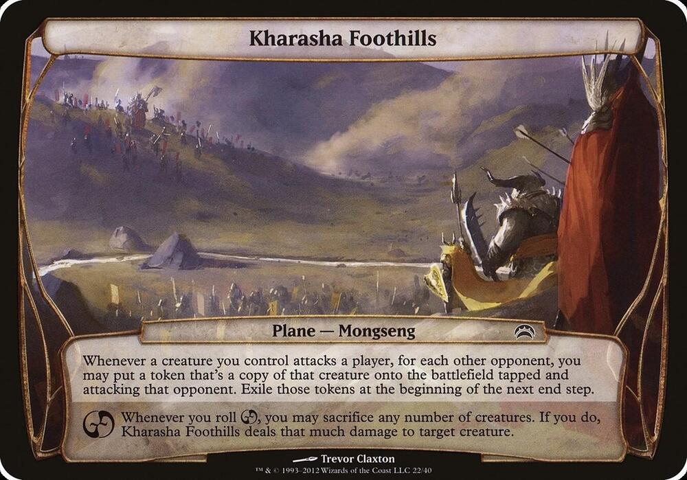 Kharasha Foothills (Planechase 2012)