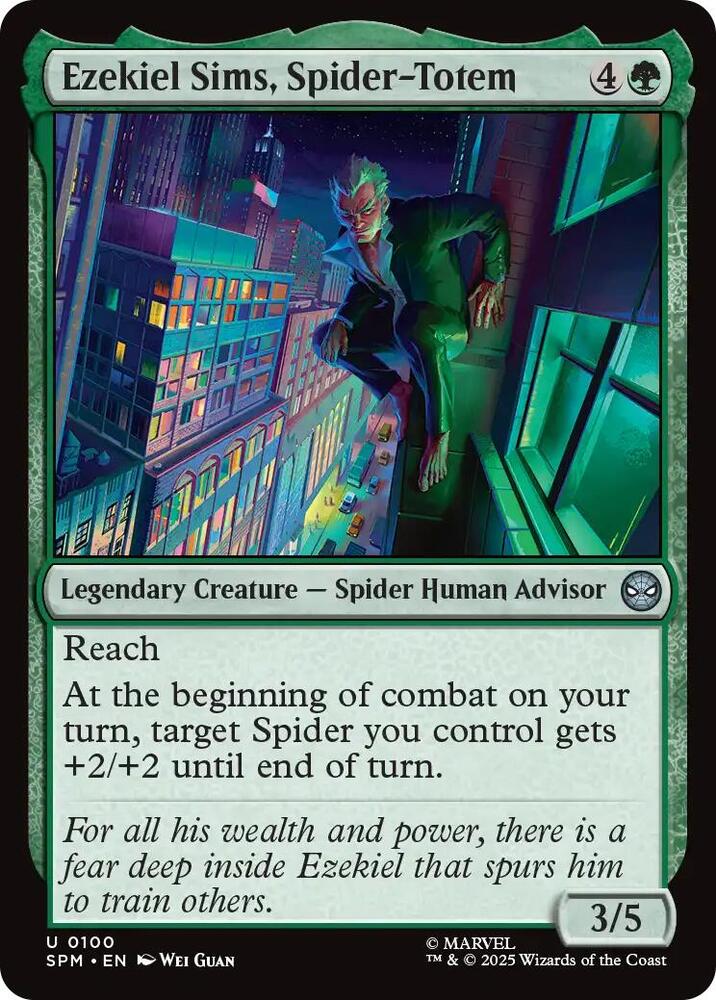 Ezekiel Sims, Spider-Totem