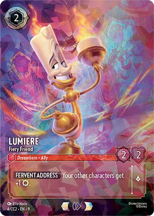 Lumiere - Fiery Friend [Disney Lorcana Promo Cards]