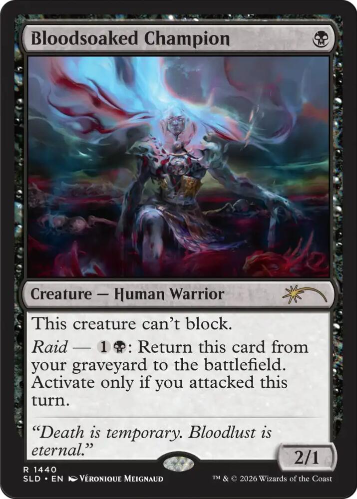 Bloodsoaked Champion [Secret Lair Drop Series]