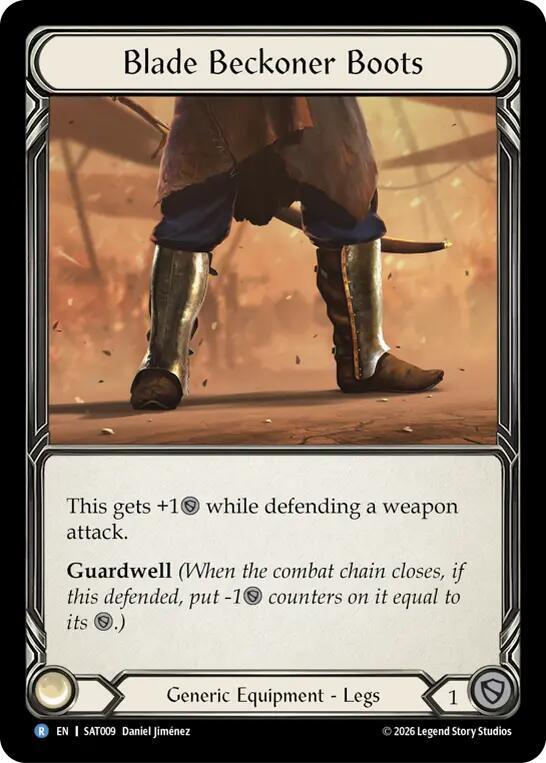 Blade Beckoner Boots [Silver Age: Usurp the Shadow Throne]
