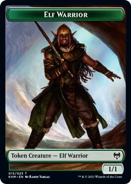 Elf Warrior // Shard Double-Sided Token