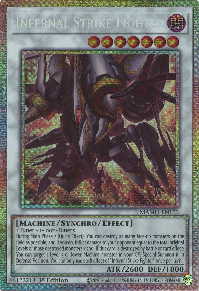 Infernal Strike Fighter (Starlight Rare) [Magnificent Monsters]