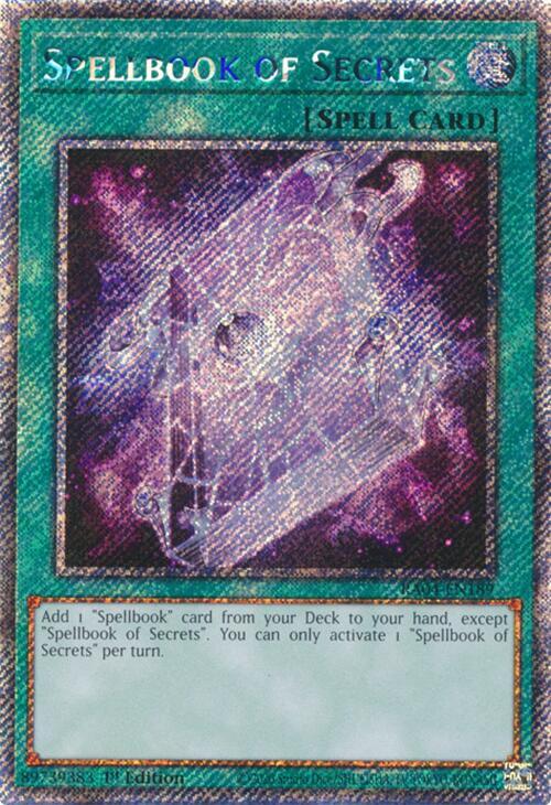 Spellbook of Secrets (Platinum Secret Rare)