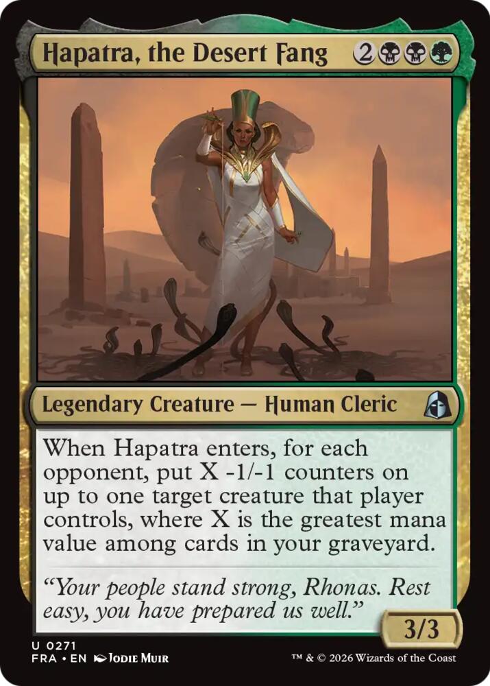 Hapatra, the Desert Fang