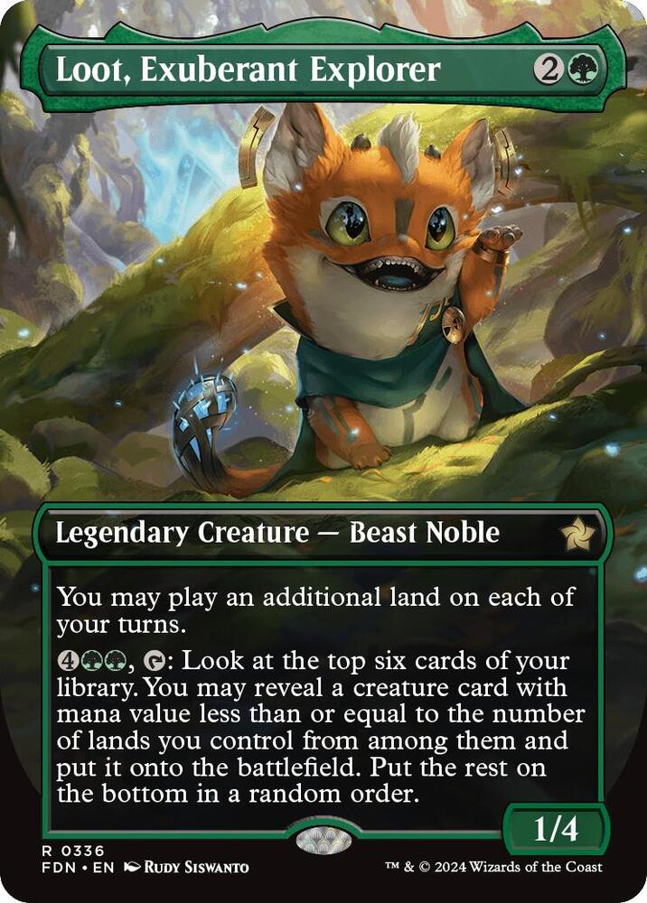 Loot, Exuberant Explorer (Borderless)