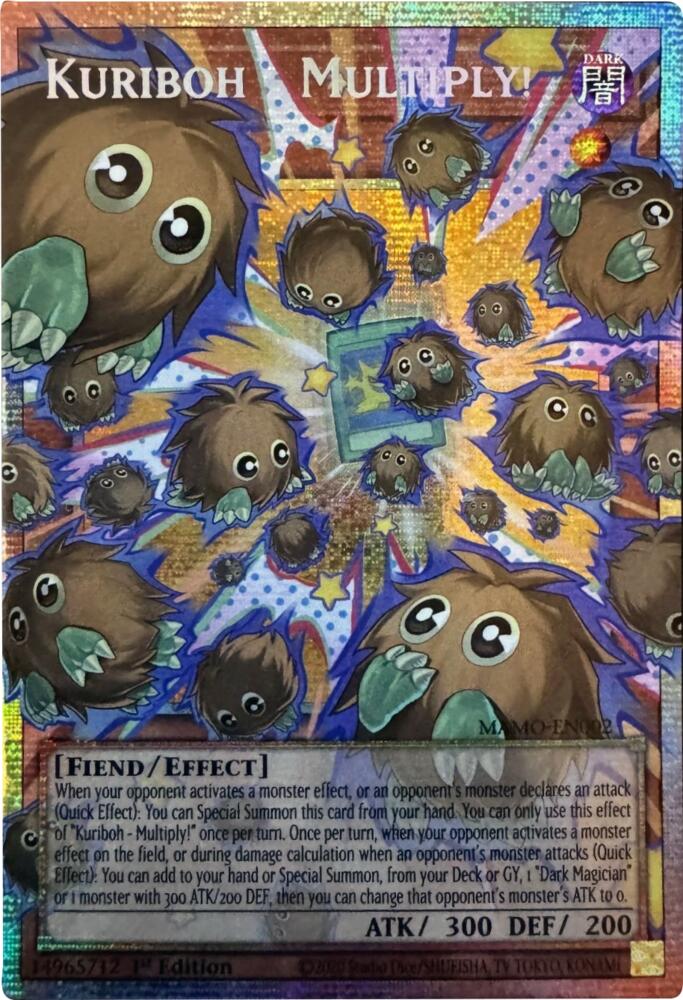Kuriboh - Multiply! (Starlight Rare) (Extended Art) [Magnificent Monsters]