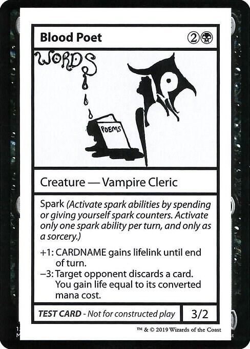 Blood Poet (No PW Symbol)