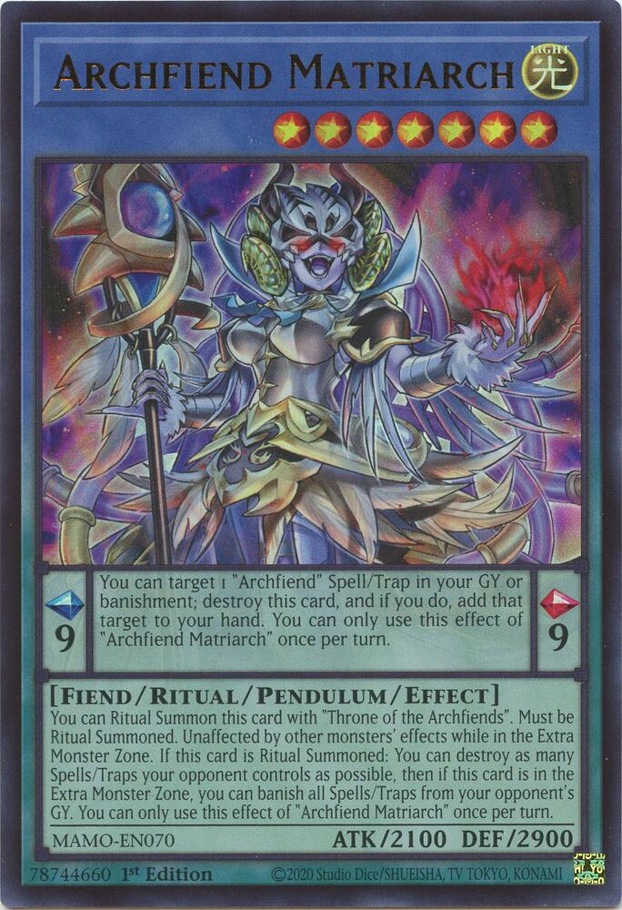 Archfiend Matriarch [Magnificent Monsters]