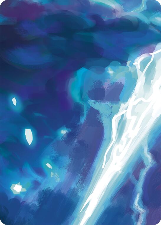 Enlightened Strike // Shelter from the Storm Double Sided Art Card (Bottom Right)