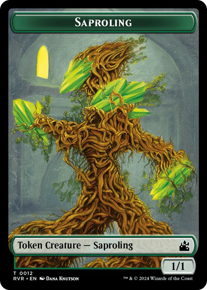 Saproling // Sphinx Double-Sided Token