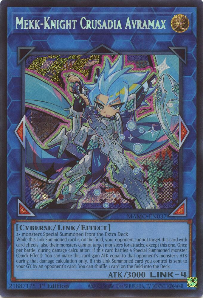 Mekk-Knight Crusadia Avramax (Secret Rare) [Magnificent Monsters]