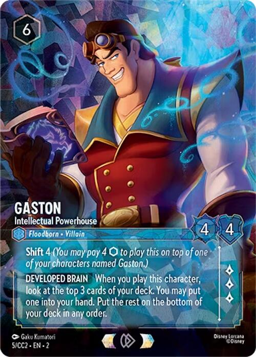 Gaston - Intellectual Powerhouse [Disney Lorcana Promo Cards]