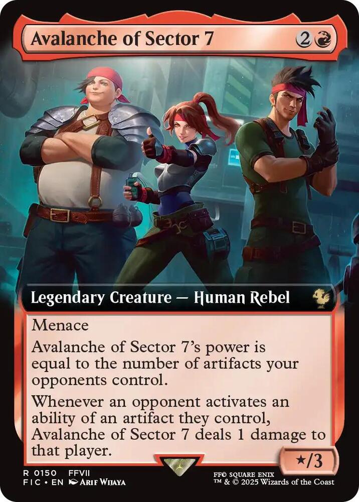 Avalanche of Sector 7 (Extended Art)