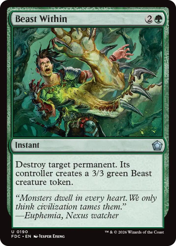 Beast Within [Commander: Foundations]
