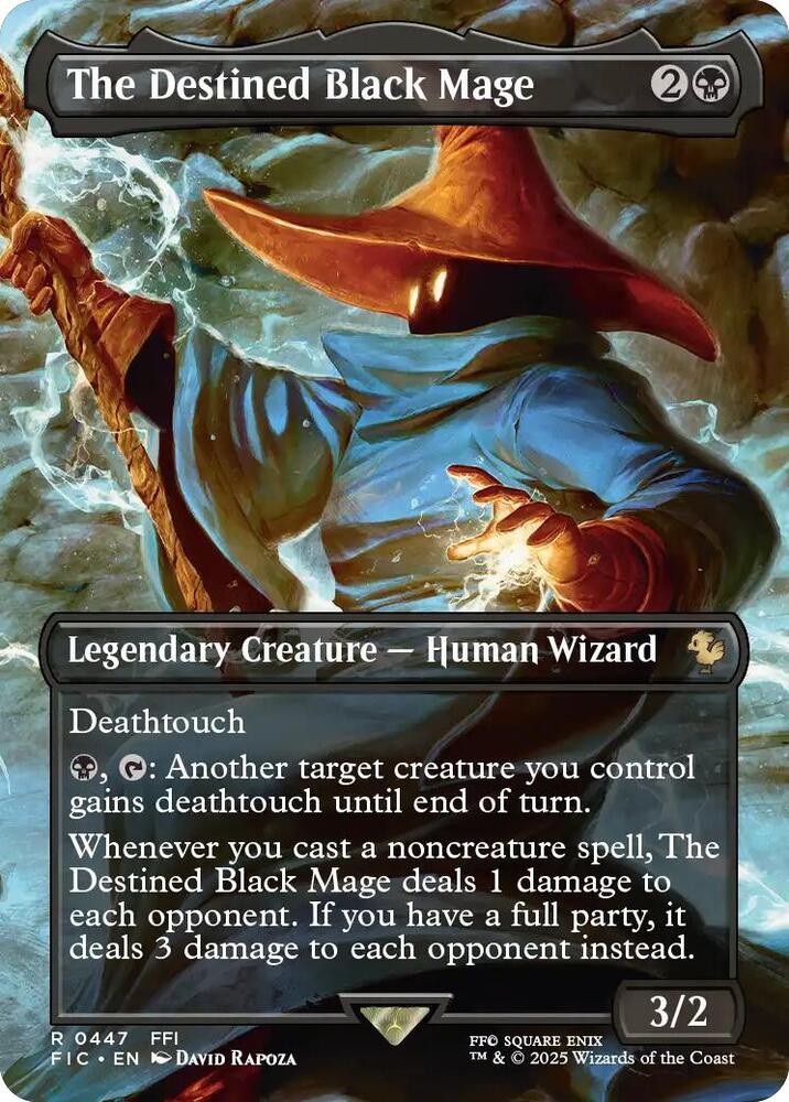 The Destined Black Mage (Borderless)