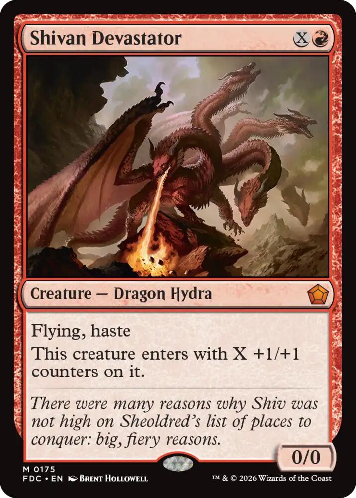 Shivan Devastator [Commander: Foundations]