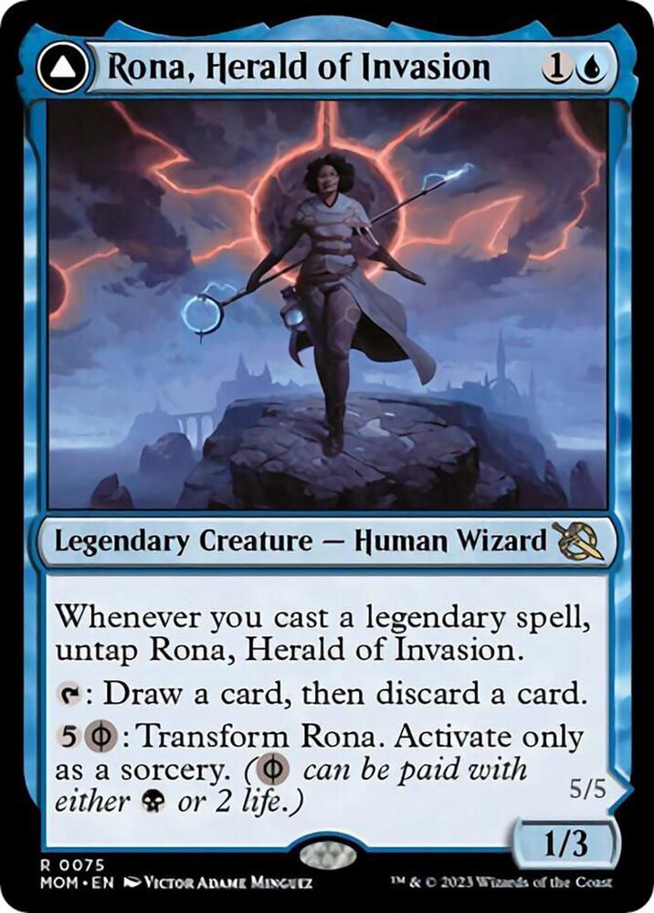 Rona, Herald of Invasion