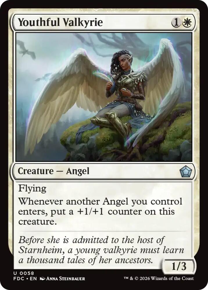 Youthful Valkyrie [Commander: Foundations]