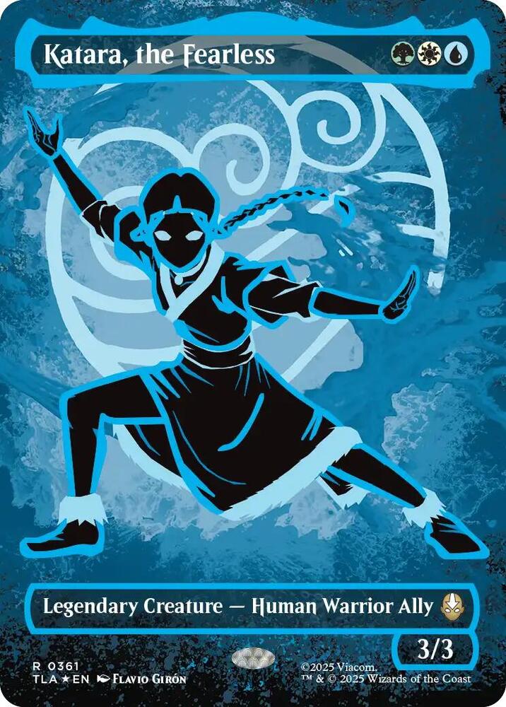 Katara, the Fearless (Borderless Battle Pose)