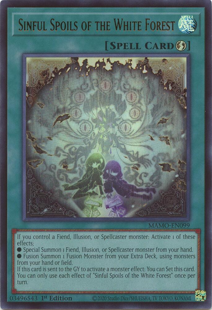 Sinful Spoils of the White Forest [Magnificent Monsters]