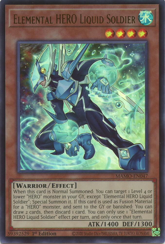 Elemental HERO Liquid Soldier [Magnificent Monsters]