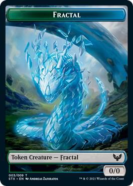Fractal (3) // Avatar (1) Double-sided Token