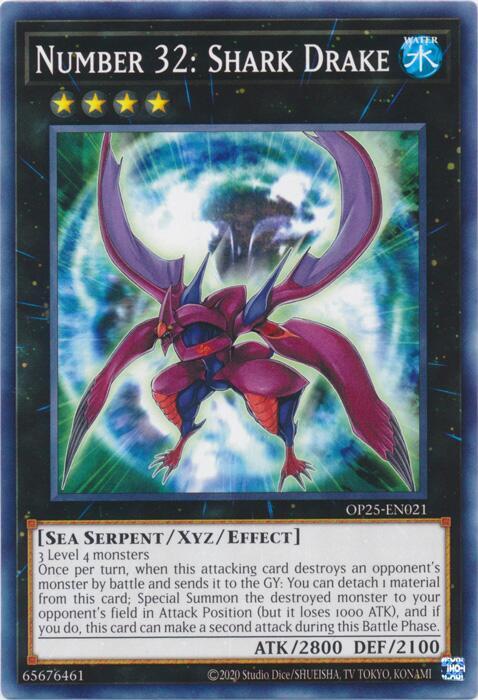 Number 32: Shark Drake