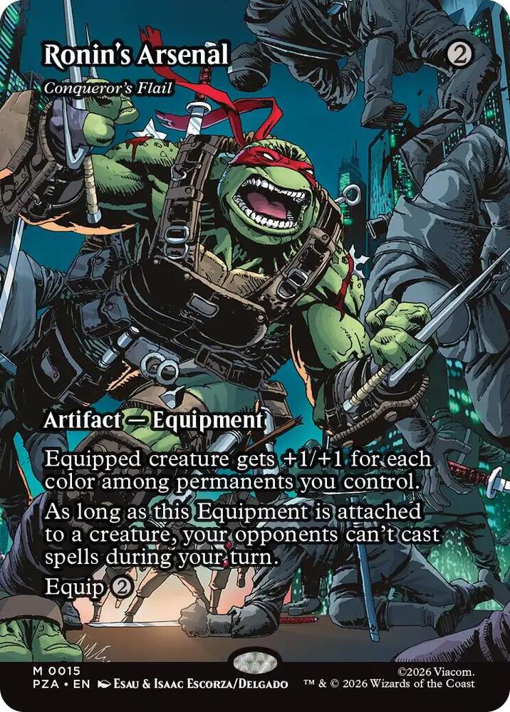Ronin's Arsenal - Conqueror's Flail (Borderless)