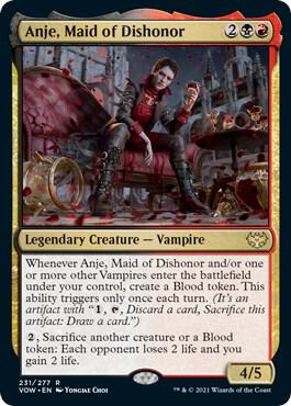 Anje, Maid of Dishonor