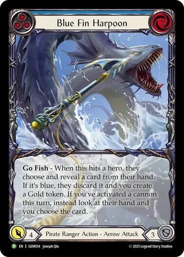 Blue Fin Harpoon