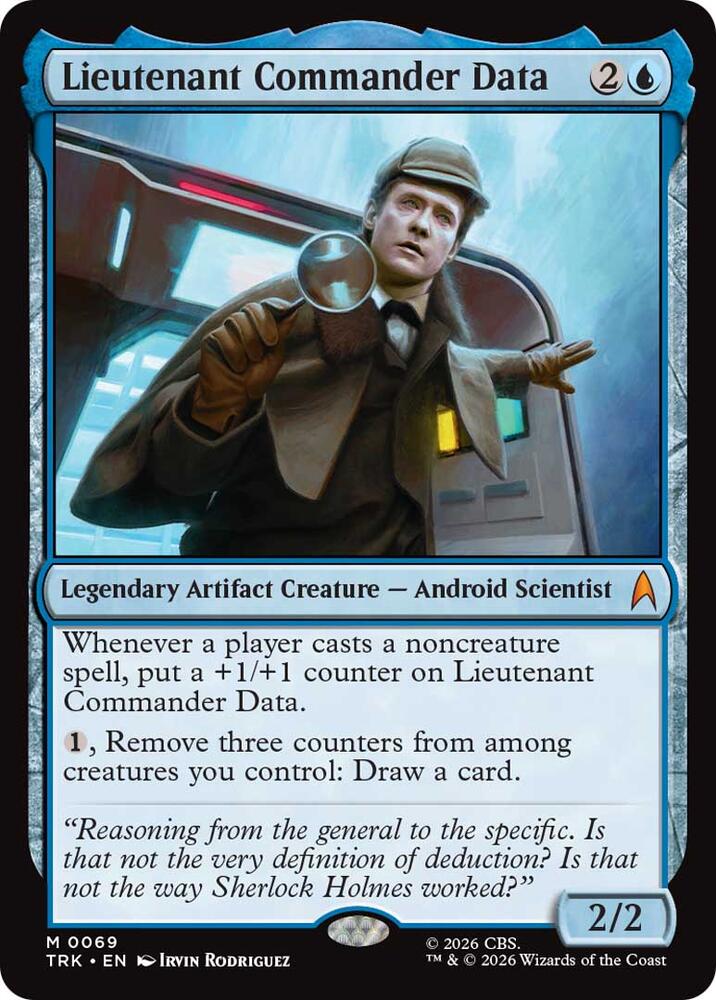 Lieutenant Commander Data [Star Trek]