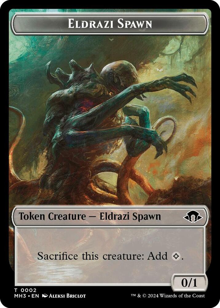 Eldrazi Spawn // Insect (0027) Double-Sided Token