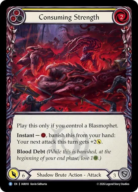 Consuming Strength [Usurp the Shadow Throne]