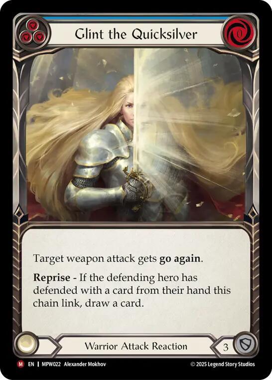 Glint the Quicksilver (Blue)