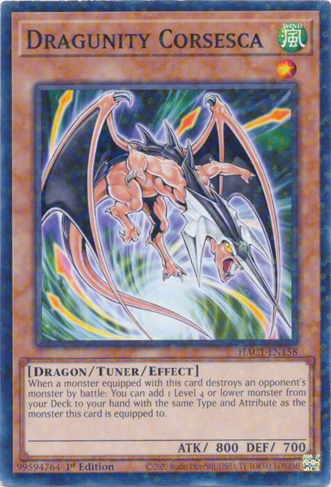 Dragunity Corsesca (Duel Terminal)
