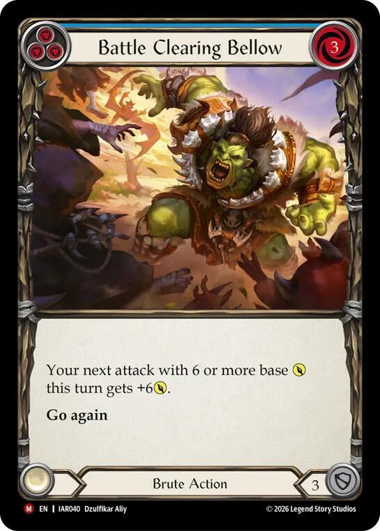 Battle Clearing Bellow [Usurp the Shadow Throne]