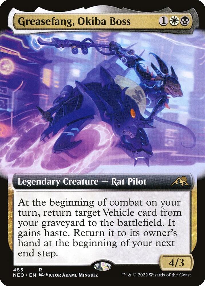 Greasefang, Okiba Boss (Extended Art)
