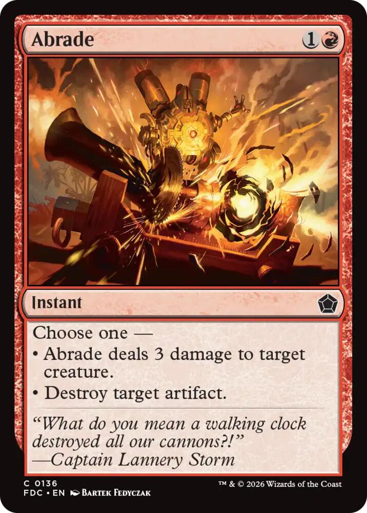 Abrade [Commander: Foundations]