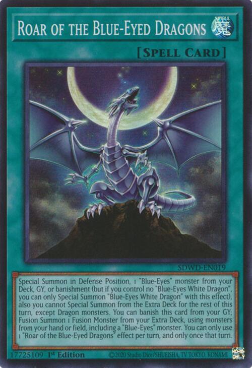 Roar of the Blue-Eyed Dragons