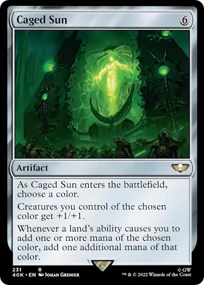 Caged Sun (Surge Foil)