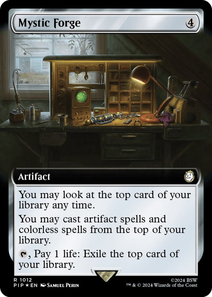Mystic Forge (Extended Art) (Surge Foil)