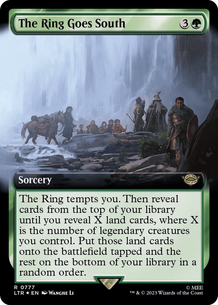 The Ring Goes South (Extended Art) (Surge Foil)