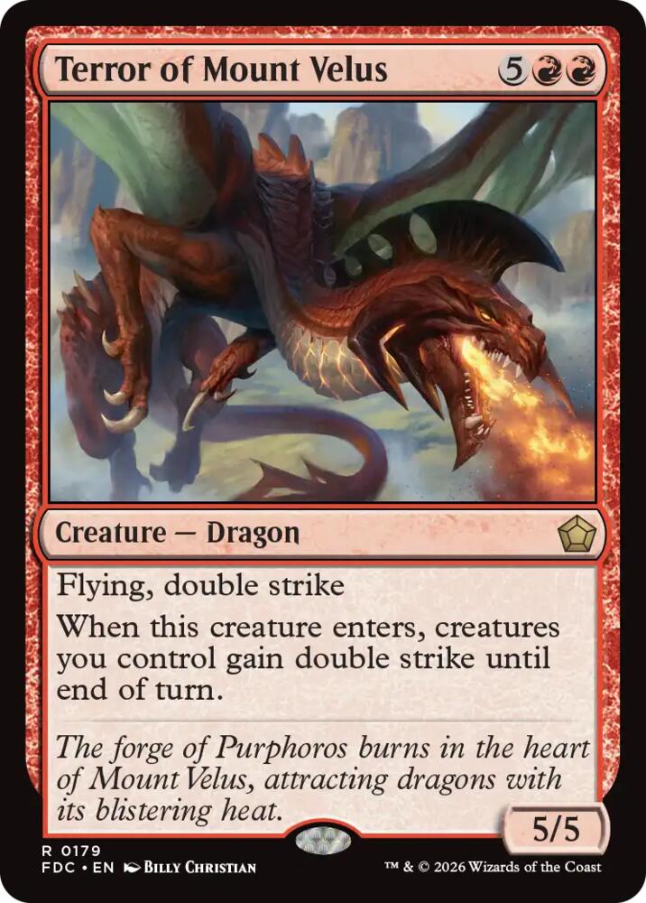 Terror of Mount Velus [Commander: Foundations]