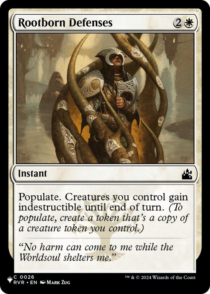 Rootborn Defenses (RVR)