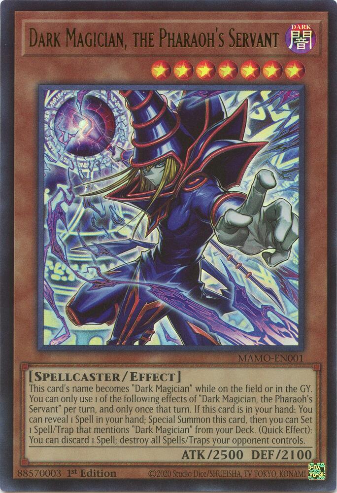 Dark Magician, the Pharaoh's Servant [Magnificent Monsters]