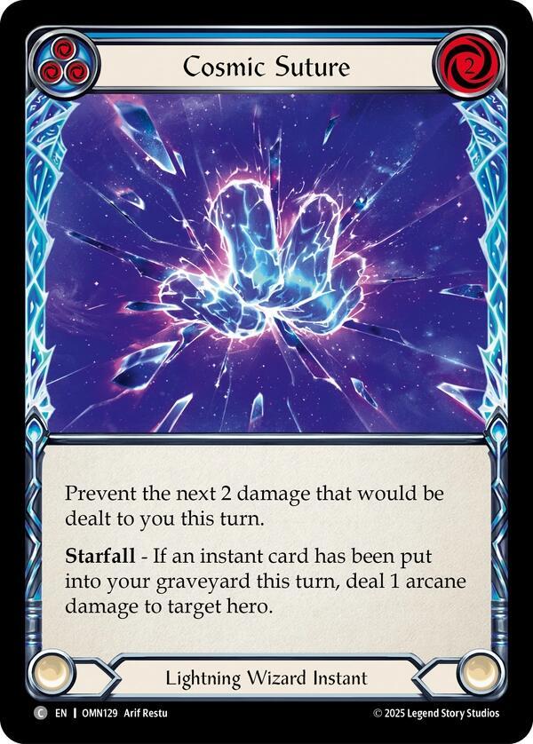 Cosmic Suture (Blue)