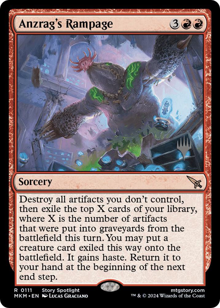 Anzrag's Rampage