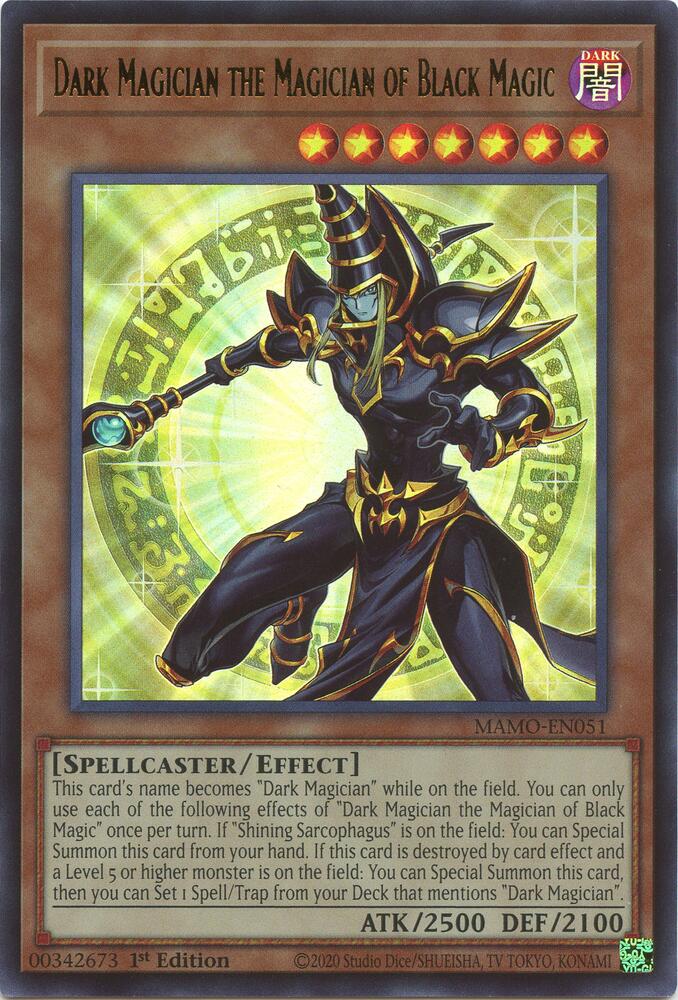 Dark Magician the Magician of Black Magic [Magnificent Monsters]
