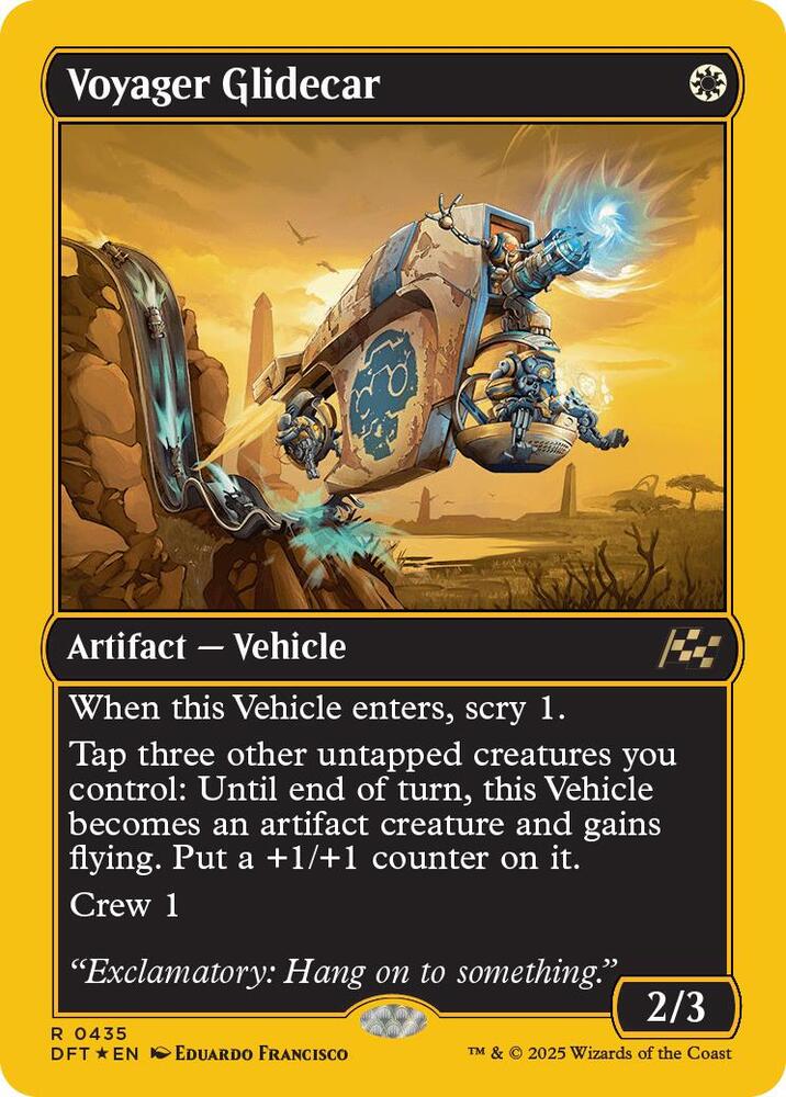 Voyager Glidecar (First-Place Foil)